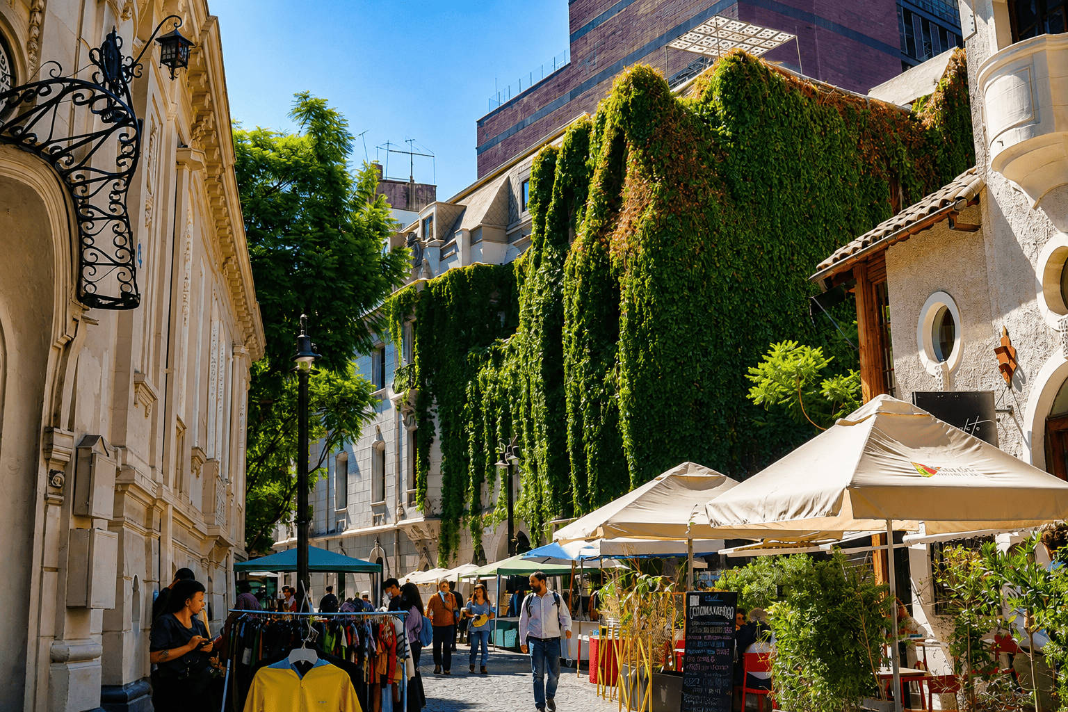 Barrio Lastarria y Bellas Artes, Santiago de Chile